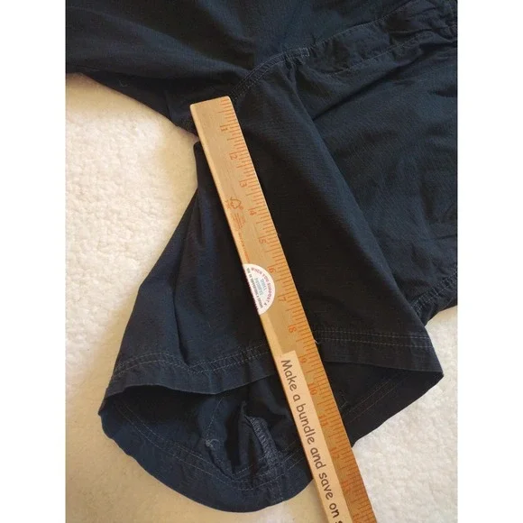 Tommy Bahama Cargo Shorts Men XL Blue Drawstring Elastic Waist Stretch Vacation - Picture 8 of 9